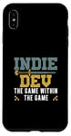 Coque pour iPhone XS Max Indie Dev Le jeu dans le jeu Funny Indie Game Designer