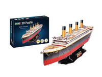 Revell 3D Puzzle 00170 RMS Titanic 113 Pieces, Highly Detailed, 80cm in length,