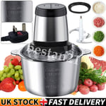 3L Electric Meat Grinder Mincer Mixer Blender Food Chopper Processor Blender UK