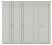 Wiemann Cambridge Champagne 5 Door Wardrobe - W 250cm