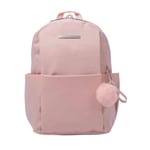 Totto - Sac à dos pour ordinateur portable 14 pouces, modèle Adelaide 1, 3 compartiments, 2 poches bouteilles, poche secrète, sangle pour suspendre la valise, durable, couleur pêche 2.0, rose, M,