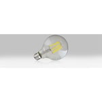 Ampoule à led cob Vision-el e27 - 8w - 6000k - globe g95 - filament - boite