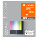 LEDVANCE Smart+ Utomhuslampa Cube RGBW Vägglampa - WiFi