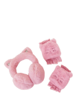 Angels by Accessorize Kids' Cat Earmuff Set, Pink