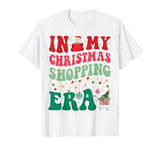 In My Christmas Shopping Era Cute Holiday Xmas Women Girl T-Shirt