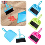 Zonfer 1pc Sweep Cleaning Brush Small Broom Dustpan Set Shovel Garbage and Sweep the Ingenious Combination Daily Gadgets for Computer Keyboard Desktop Car Table(blue)