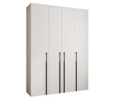 Armoire Como 3 a portes battantes H. 245 x L. 180 x P. 40, 4 portes