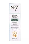 No7 Future Renew UV Defence Shield SPF 50 50ml New 100% Genuine RRP £24.99