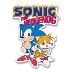 Sonic & Tails Sticker, Accessories