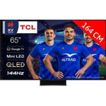 TV QLED TCL 65MQLED87 - 4K UHD 164 cm - Mini LED 144Hz - Google TV