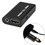 PS2 till HDMI adapter med 3.5mm audio input - Ansluta Playstation 2 TV via