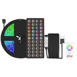 LumièRe led avec Synchronisation de Musique à Changement de Couleur LumièRes rgb 44 LumièRes led à TéLéCommande Infrarouge pour la FêTe à 4M b