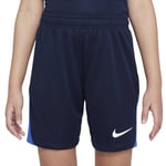 NIKE Dri-FIT Football Shorts, XL, Obsidian/Royal Blue/White