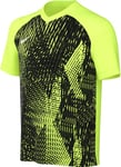 Nike Dri-FIT Precision 6 T-Shirt, Volt/Black/White, L