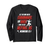 Let Us Run With Endurance The Race Marathon Running Long Sleeve T-Shirt