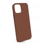 Puro iPhone 13 SKY Cover Leather Look, Brown