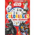 STAR WARS - Mes Coloriages avec Stickers (Broché)