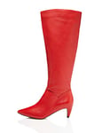 find. Leather Bottes & Bottines Souples, Rouge Red), 41 EU