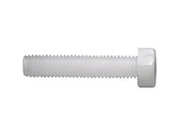 Toolcraft 830262, Skruv, Plast, M5, Vit, 30 Mm, 10 Styck