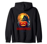 I'm a Nightmare Dressed Like a Dream Halloween Ghost Design Zip Hoodie