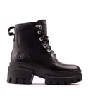 Timberland Womens Everleigh Lace Up Boots - Black - Size UK 7