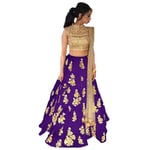 Skyview Indian Wear Designer Party Pakistani Lehenga Bollywood Wedding Ethnic Dress Lengha Choli - Purple - One Size