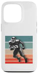 Coque pour iPhone 13 Pro Athlète de football action force agilité sport jeux de