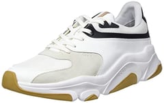 BOSS Asher_Runn_MX, Basket Homme ,Blanc ,44 EU