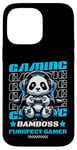 Coque pour iPhone 14 Pro Max Graphique de jeu vidéo Panda Gaming pour hommes, garçons, femmes, enfants