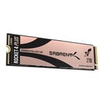 2TB Sabrent Rocket 4 Plus M.2 (2280) PCIe 4.0 (x4) NVMe SSD, Phison, 7100MB/s Re