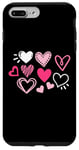 iPhone 7 Plus/8 Plus Cute Happy Valentines Day Cute Love Heart Pattern Women Kids Case