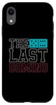 iPhone XR The Last Domino Love Playing Game Tile Board Game Dominoes Case