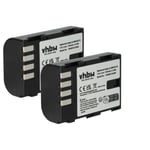 2x Battery for Sigma SD Quattro 1100mAh