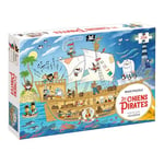 ECOLE DES LOISIRS- Maxi Puzzle Les Chiens Pirates, 3127020506477