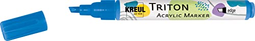 KREUL 17828 (Solo Goya TRITON Acrylic Paint Marqueur pour charpentier, 1–4 mm pointe biseautée) primärblau