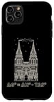 Coque pour iPhone 11 Pro Max Formule d'énergie libre Cathédrale Physique Mathématiques