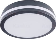 Kanlux Taklampe Plafon Kanlux Beno N 18W Nw-O-Gr 33348 Ip54