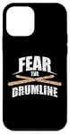 Coque pour iPhone 12 mini Fear the Drumline / Music Drummer Percussion Drum Set de batterie