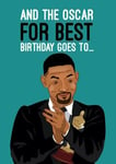 Will Smith Birthday Card - And the oscar for the best Birthday goes to...