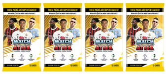 Topps - 4 x MATCH ATTAX CHAMPIONS LEAGUE CARDS CDU (UCLMA24-01)