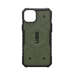 UAG Rugged Case for Apple iPhone 15 Plus [6.7-inch] - Pathfinder Olive Drab - baksidedeksel for mobiltelefon