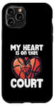 Coque pour iPhone 11 Pro Game Day Basketball Mom