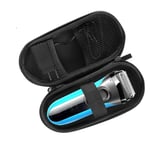 Case Compatible with Braun Shaver S3/5/7/9, Waterproof Hard Razor Storage Box for Travel Home Use with a Lanyard and Two Small Brushes