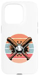 Coque pour iPhone 15 Pro Battes de baseball balle sport action excitation esprit jeu