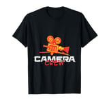 Old School Camera Crew Movie Team T-Shirt