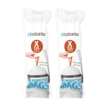 40xBrabantia 10-12 Litre–Code X, PerfectFit Bin Liners for Brabantia 10/12L Bins