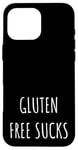 Coque pour iPhone 16 Pro Max Gluten Free Sucks - Dieting Nutritionist Nutrition Bread