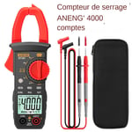 ANENG-Pince ampèremétrique numérique ST33,courant CC/CA,4000 points,multimètre,ampèremètre,testeur de tension,voiture,ampli Hz,puzzles,itance,NCV,test Ohm #B