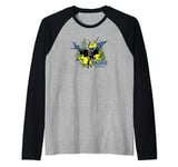 Batman City Splash Manche Raglan