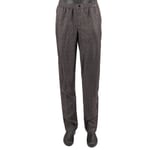 Dolce & Gabbana à Fleurs Soie Pyjama Pantalon Gris Rouge Pantalon 4 48 M 13418